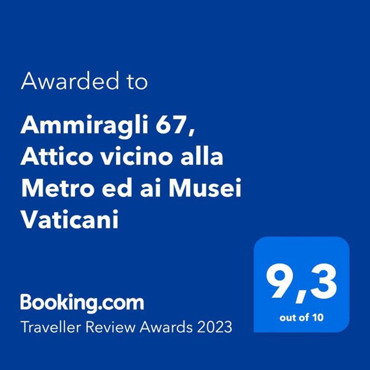 Ammiragli 67, Attico Vicino Alla Metro Ed Ai Musei Vaticani Apartment Rome Luaran gambar